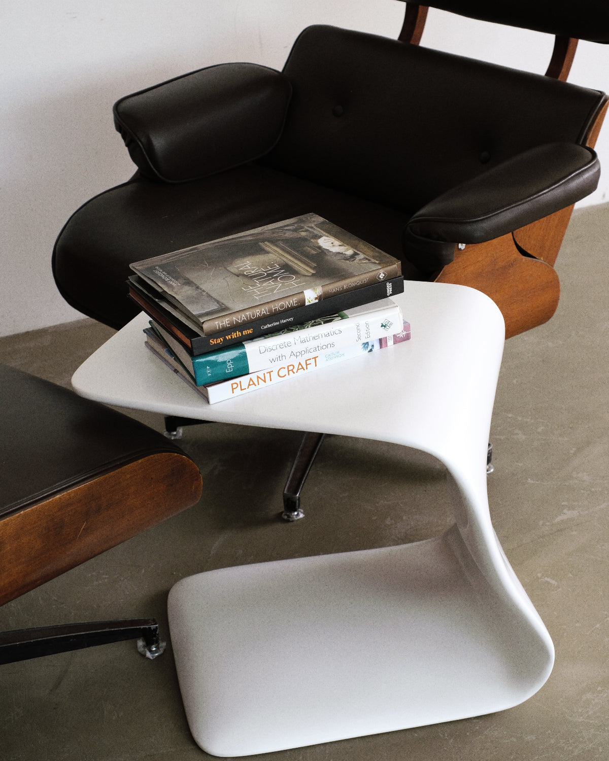 C Shaped Side Table
