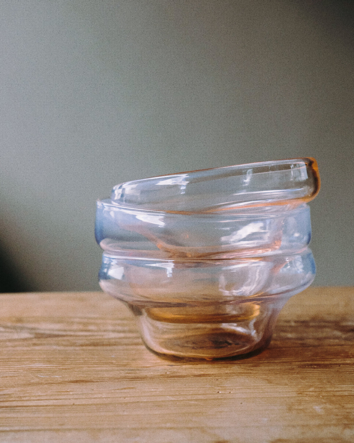 SUIM glass - ombre bowl