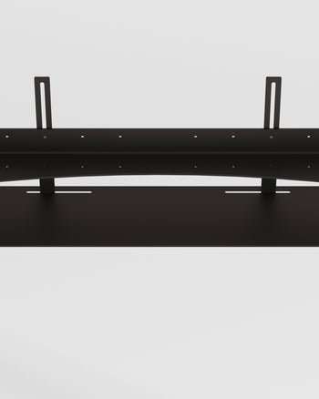JALG TV STAND／SHELVING PLATE - BLACK METAL
