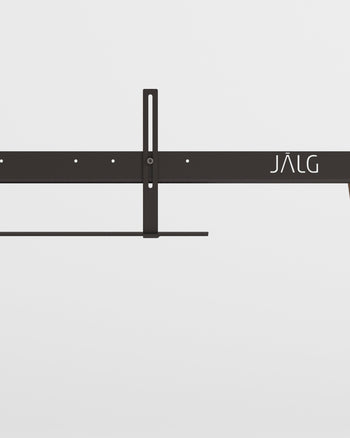 JALG TV STAND／SHELVING PLATE - BLACK METAL