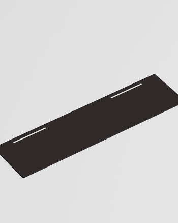 JALG TV STAND／SHELVING PLATE - BLACK METAL