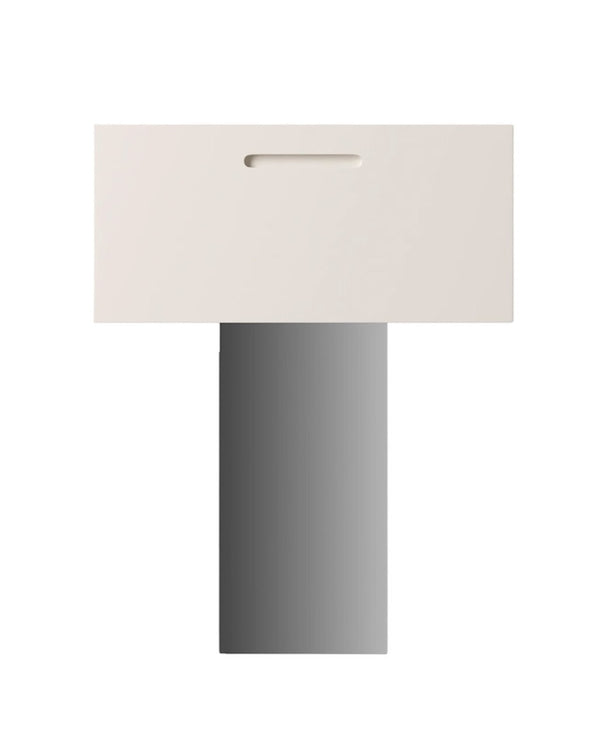 square mirror side table