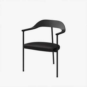 Note Lounge Chair / Chrome / Natural