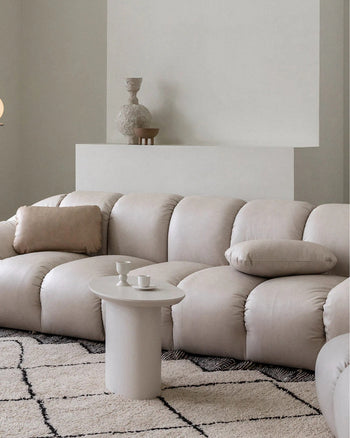 Pebble Cushion - Leather