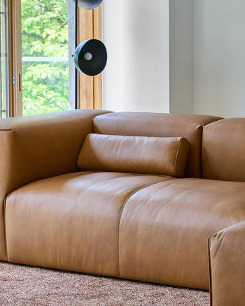Plume Cushion - Leather