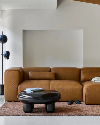 Plume Cushion - Leather