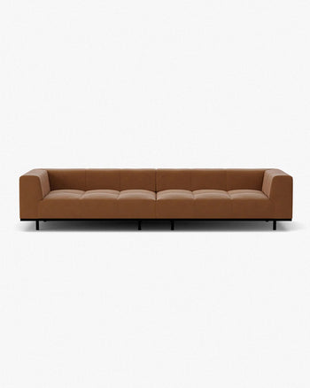 Tartan Sofa - Leather
