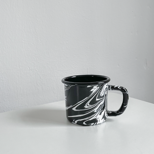 Marblemug & bowl-set